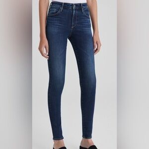 AG Adriano Goldschmied The Farrah Skinny High-Rise women’s crop jeans size 27R
